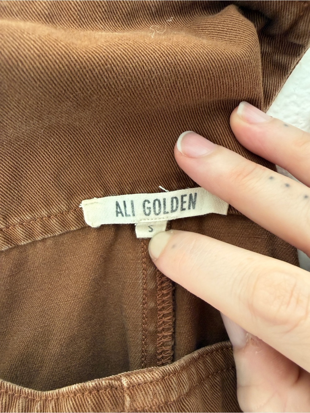 Ali Golden Copper Overall Jumper - Small - GUC - Picture 5 of 11
